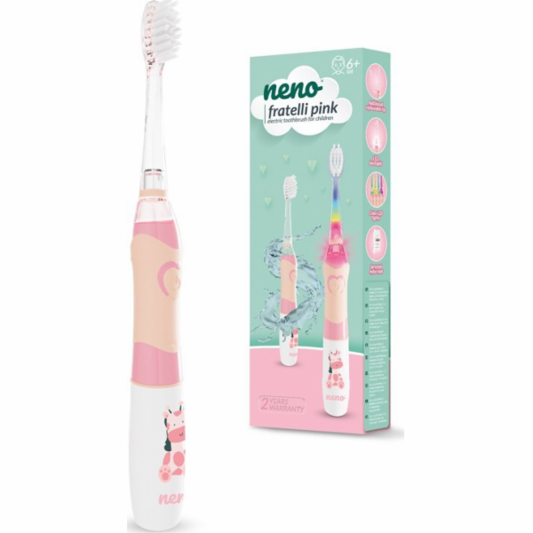 Zubní kartáček Neno Fratelli Pink Pink