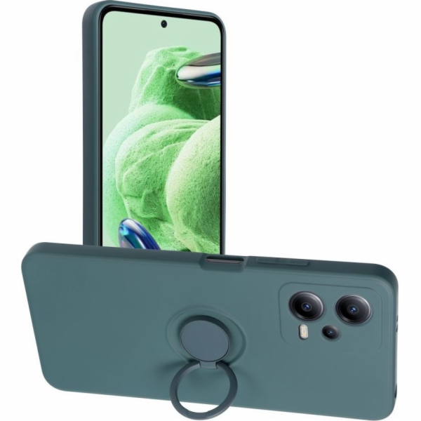 OEM pouzdro SILICONE RING pro XIAOMI Redmi NOTE 12 5G zelené
