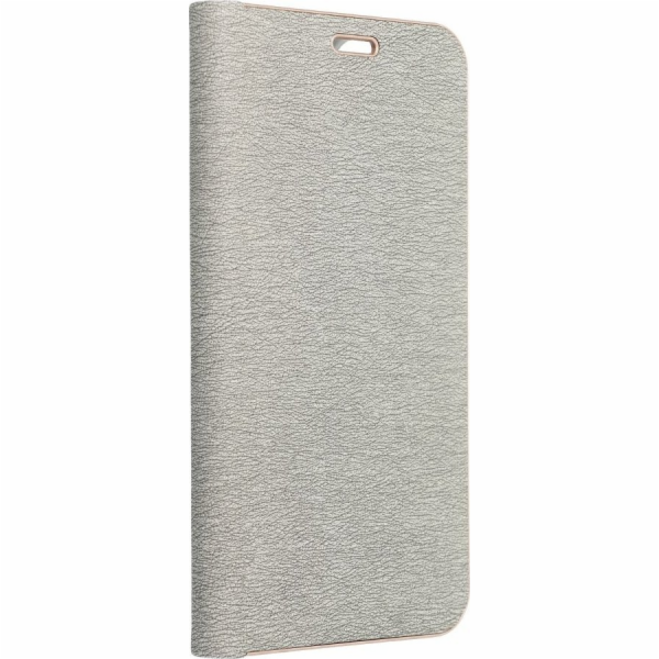 OEM pouzdro LUNA Book Gold pro SAMSUNG A54 5G stříbrné