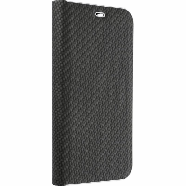 OEM karbonové pouzdro LUNA Book pro IPHONE 15 Plus černé