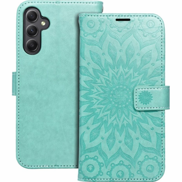 OEM Knižní pouzdro MEZZO pro SAMSUNG A34 5G mandala zelená