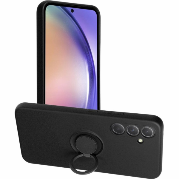 OEM pouzdro SILICONE RING pro SAMSUNG Galaxy A54 5G černé
