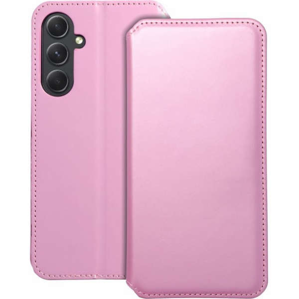 OEM duální kapesní pouzdro pro SAMSUNG A54 5G světle růžové