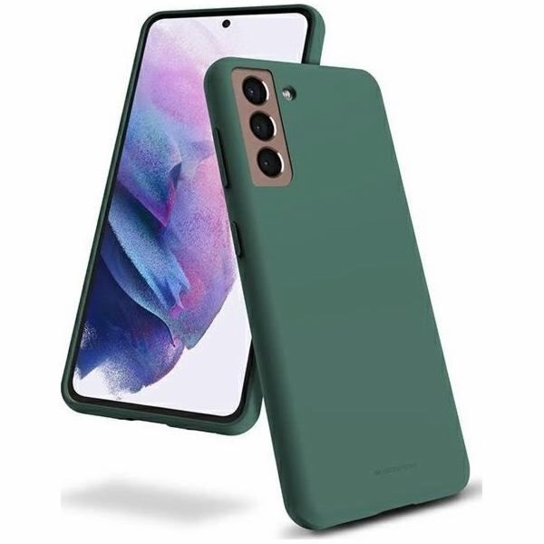 Mercury SILIKONOVÉ POUZDRO IPHONE 15 PRO MAX (6.7), ZELEN...