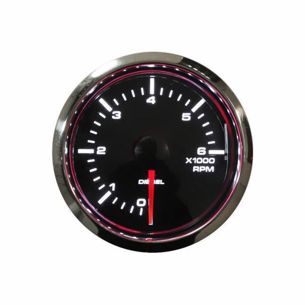 Auto GAUGE Clock AUTO GAUGE 52mm STP2B Diesel Tachometr