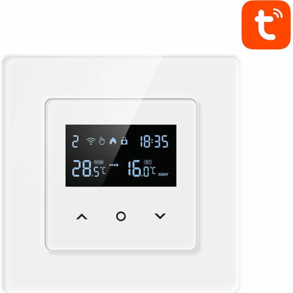 Avatto Smart termostat Avatto WT200-BH-3A-W Kotel 3A WiFi...