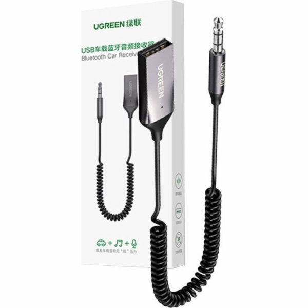 Ugreen bluetooth adaptér Bluetooth přijímač do auta UGREE...