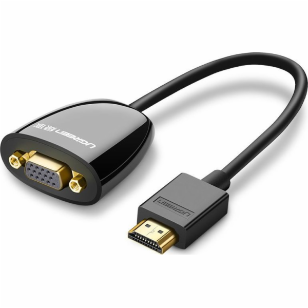 Ugreen HDMI - D-Sub (VGA) AV adaptér černý (40253)