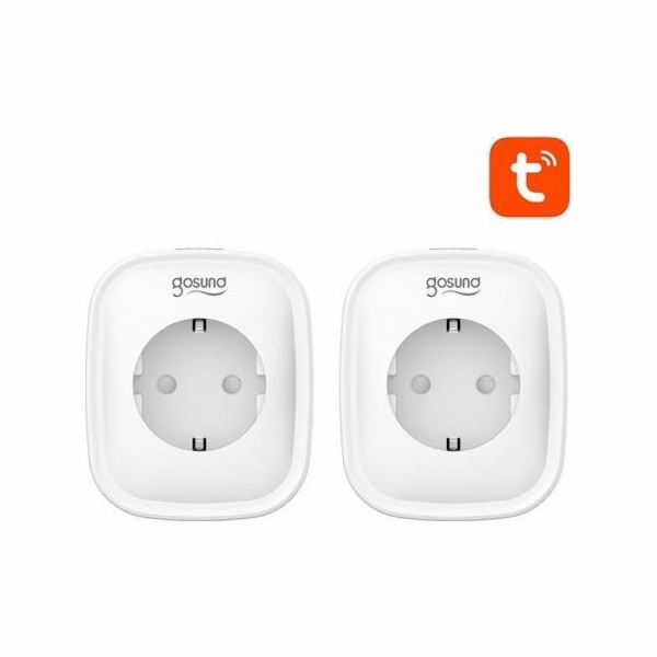 Gosund Smart WiFi zásuvka SP1, 2 kusy (dvoubalení), Tuya