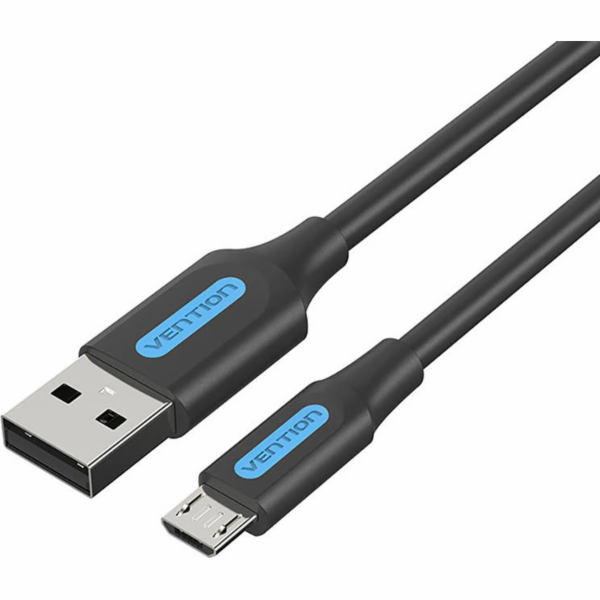 Vention USB-A - microUSB kabel 1 m černý (COLBF)