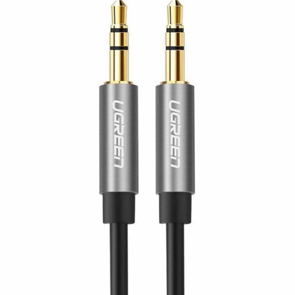 Kabel Ugreen Jack 3,5 mm - Jack 3,5 mm 3 m šedý (UGR552)