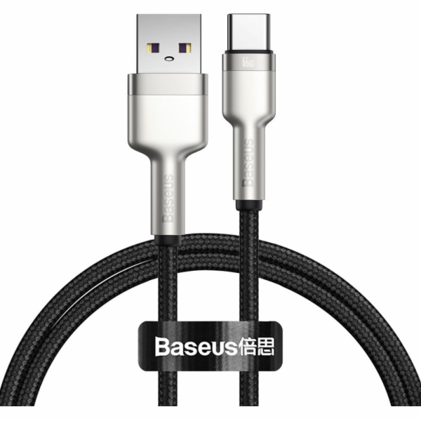 Baseus USB-A - USB-C USB kabel 1 m černý (02689)