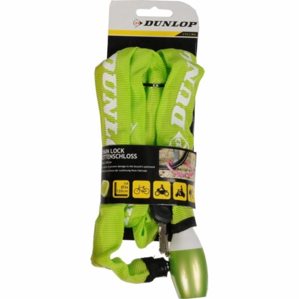 Zámek na kolo Dunlop, řetězový zámek, délka 120 cm