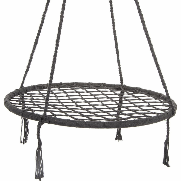 Houpačka Royokamp Prolamovaná houpací síť 80cm šedá