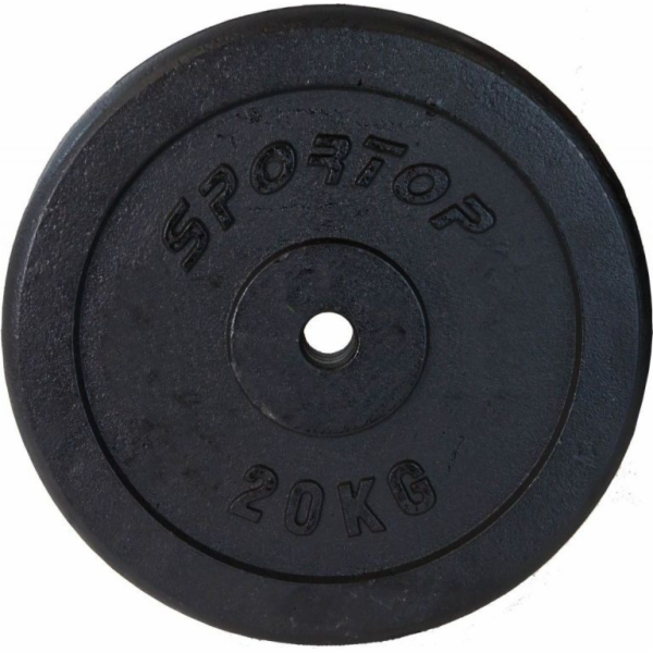 Sportop litinová zátěž 20 kg průměr 26