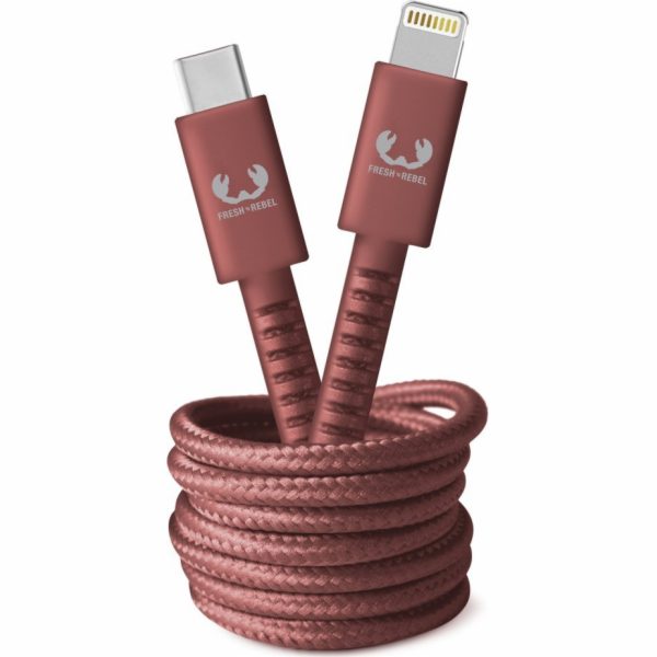 Fresh n Rebel USB-C – Lightning kabel 2 m hnědý (00214998...