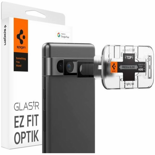 Tvrzené sklo Spigen na fotoaparát – Google Pixel 7a Black