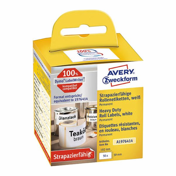 Avery Zweckform ZF HEAVY DUTY ŠTÍTKY NA ROLI 59X102 MM 50...