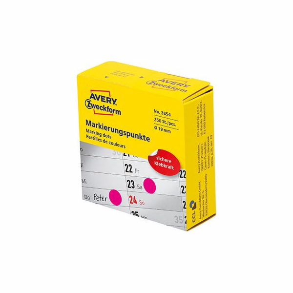 Avery Zweckform ŠTÍTKY ZF 3854 OZNAČOVACÍ KROUŽKY 19 MM R...