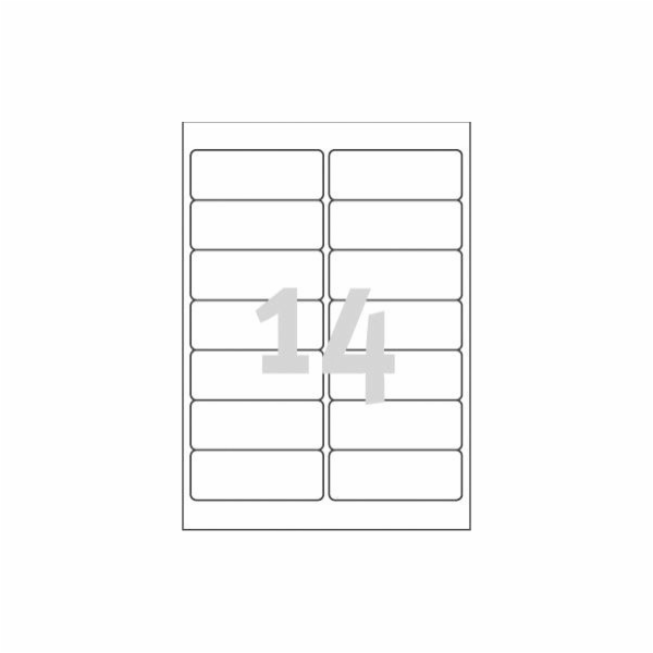Avery Zweckform LABEL ZF J8563 99.X38.1 25 LISTŮ/350/ LAB...