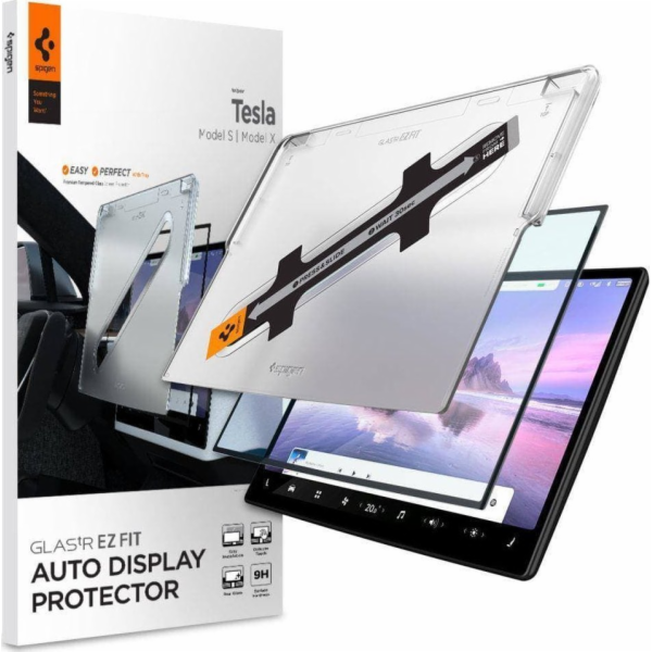 Spigen Glass FC Tesla Model X 2022/ Model S 2021 "EZ FIT"...
