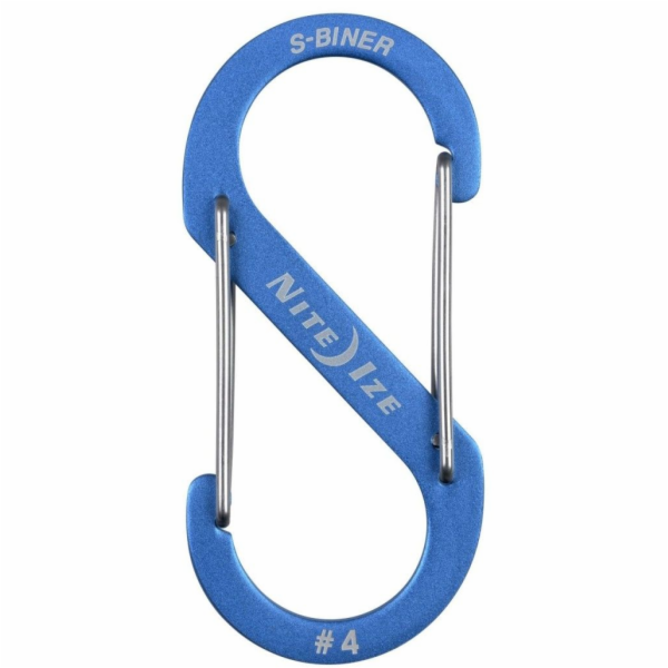 Karabina Nite Ize S-Biner Dual #4 hliníková modrá (SBA4-0...