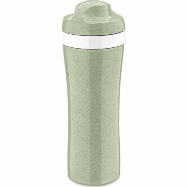 Láhev Koziol se zeleným uzávěrem, 425 ml
