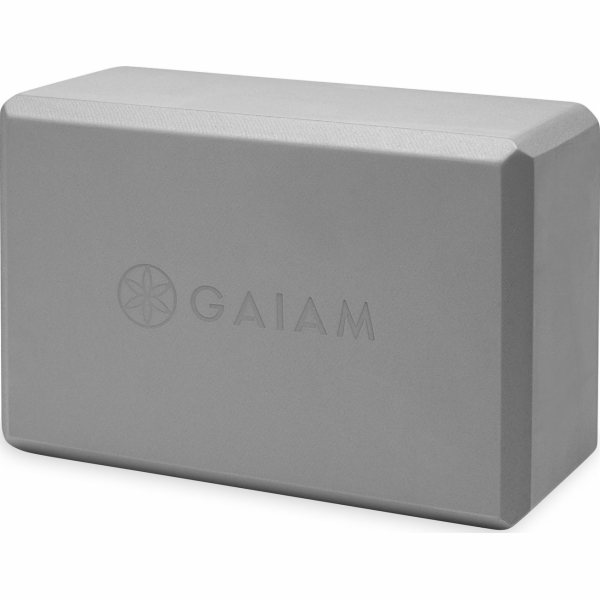 Gaiam Yoga blok šedý (61350)