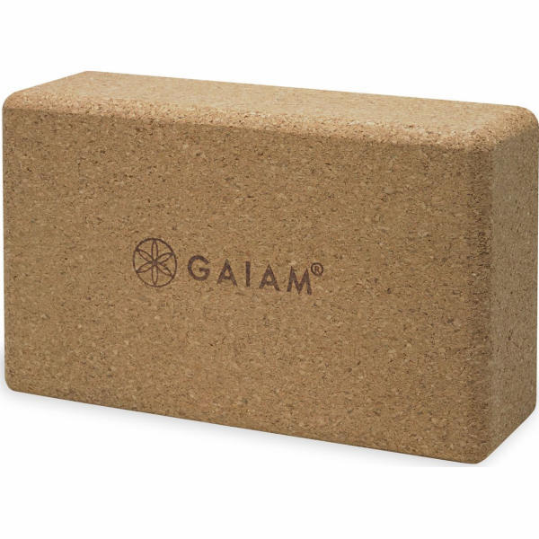 Gaiam Yoga blok hnědý (2292)