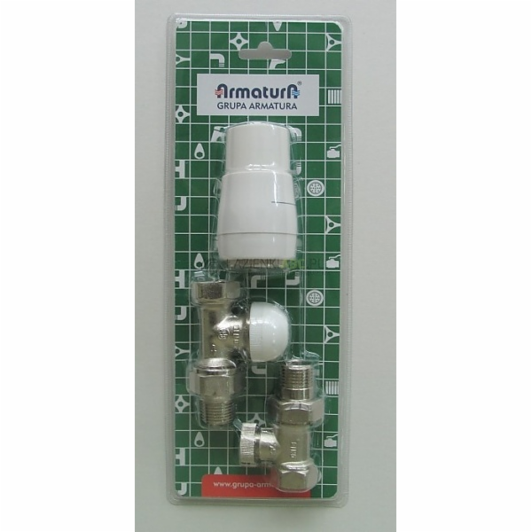 KFA Termostatická sada rovná 1/2" 757-000-07-BL