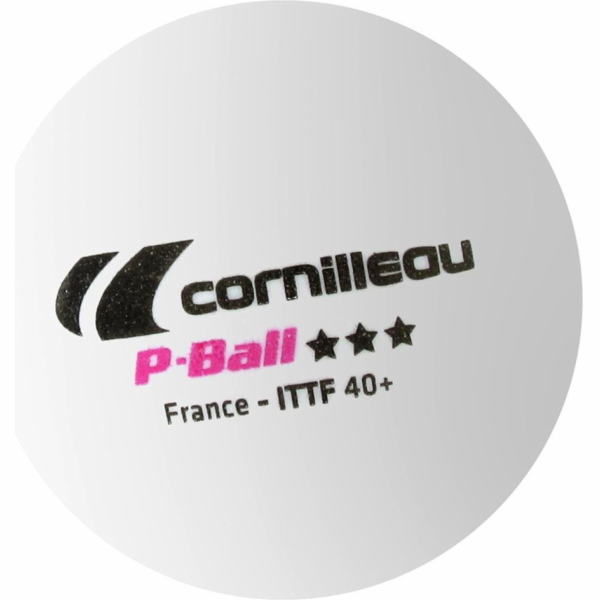Cornilleau P-Ball ITTF bílá 3 ks.