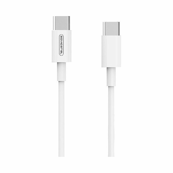 Somostel USB-C - USB-C kabel USB 1,2 m bílý (27226)