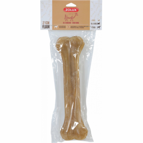 Zolux ZOLUX Lisovaná kost s fluoridem 21 cm