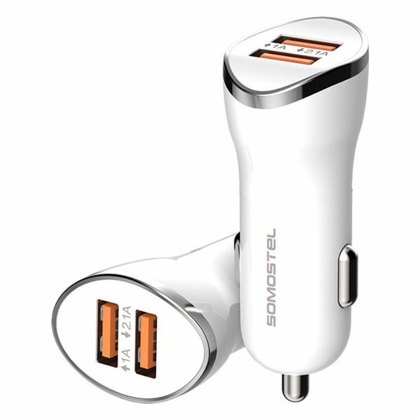 Somostel SMS-A44 nabíječka 2x USB-A 2,1 A (25688)