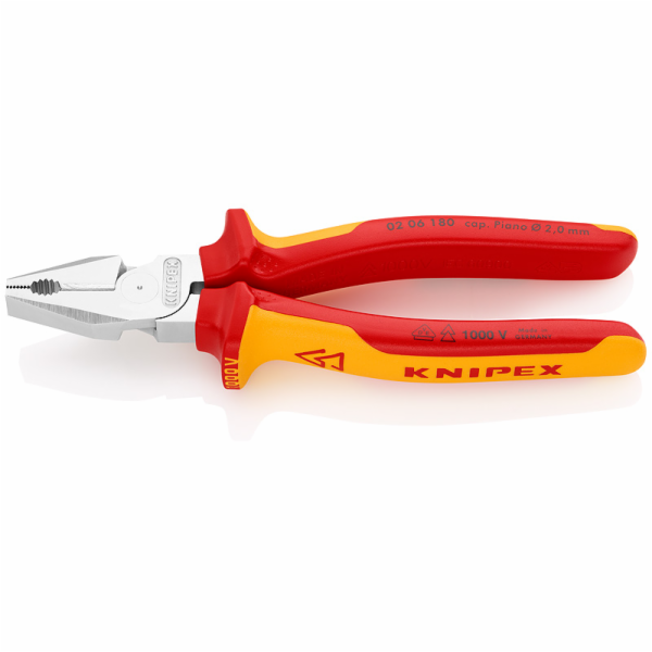 Knipex Izolované univerzální kleště 180mm (02 06 180)