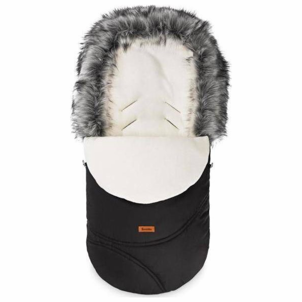 Spací pytel Sensillo Eskimo černý / Polar 100 x 46