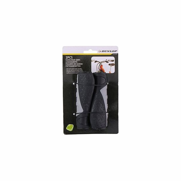 Profilované rukojeti řídítek Dunlop 12 cm 2 ks.