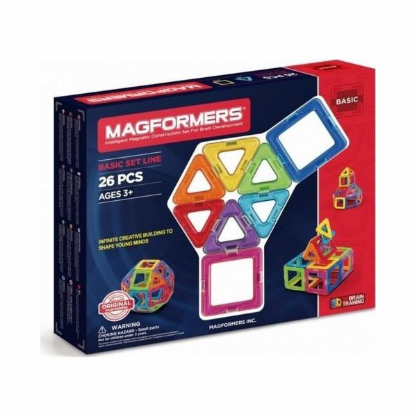 Magformers Klocki Basic 26 kusů. (005-30877)