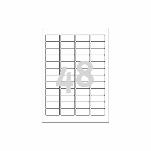 Avery Zweckform ETYK.ZF L4778 45,7X21,2 VODA.20 ARC. ŠTÍT...