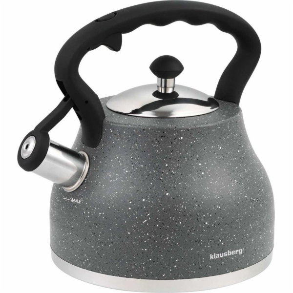 Klausberg rychlovarná konvice s píšťalkou KLAUSBERG 2,7L ...