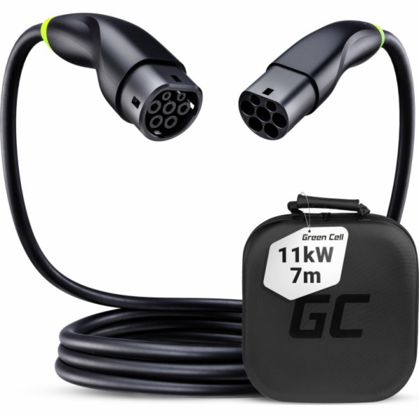 Nabíjecí kabel do auta Green Cell EVKABGC04 Snap Type 2 1...