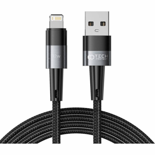 Tech-Protect USB-A – Lightning kabel 2 m šedý (9490713934...