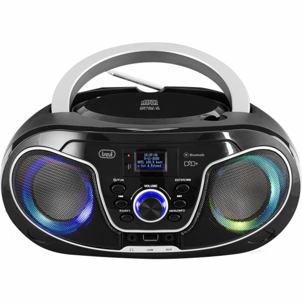 Rádio Trevi Boombox Trevi CMP588 DAB rádio CD USB BT černé