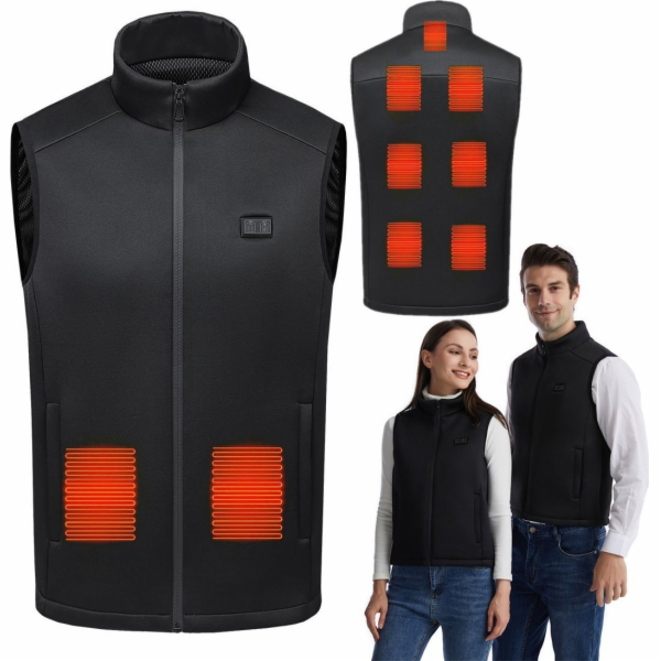 Mozos MOZOS HV4-XL unisex XL vyhřívaná vesta