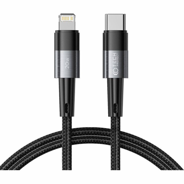 Tech-Protect USB-C – Lightning kabel 1 m černý (949071393...