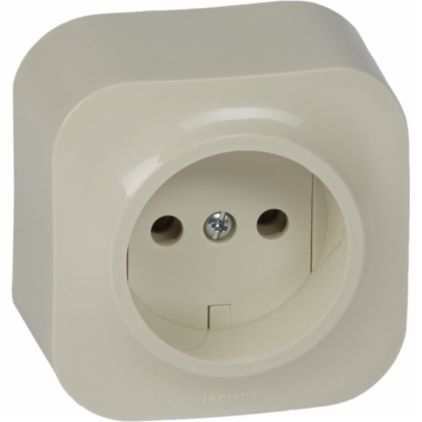 Legrand Zásuvka bez uzemnění 16A 250V krémová - 782440