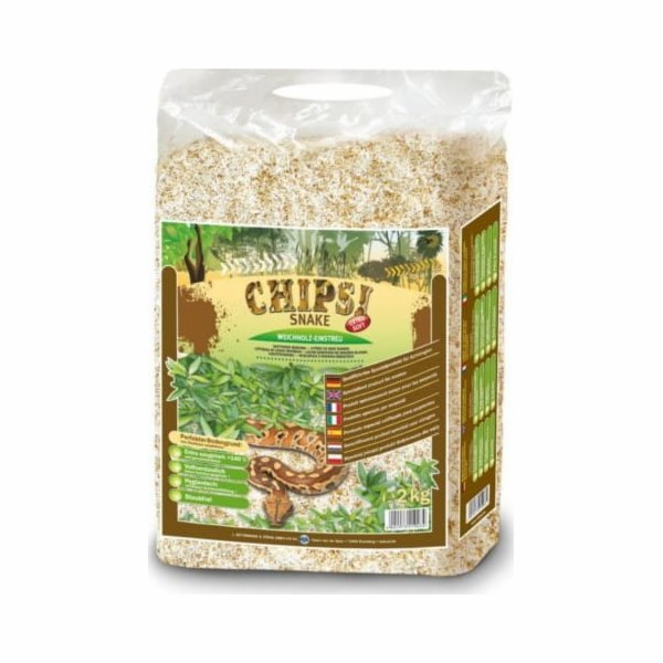 Jrs Chipsi Snake 2kg substrát pro chov hadů
