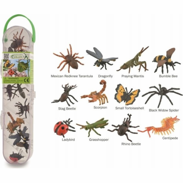 Figurka Collecta SADA figurek MALÝ HMYZ A PAVOUCI Collect...