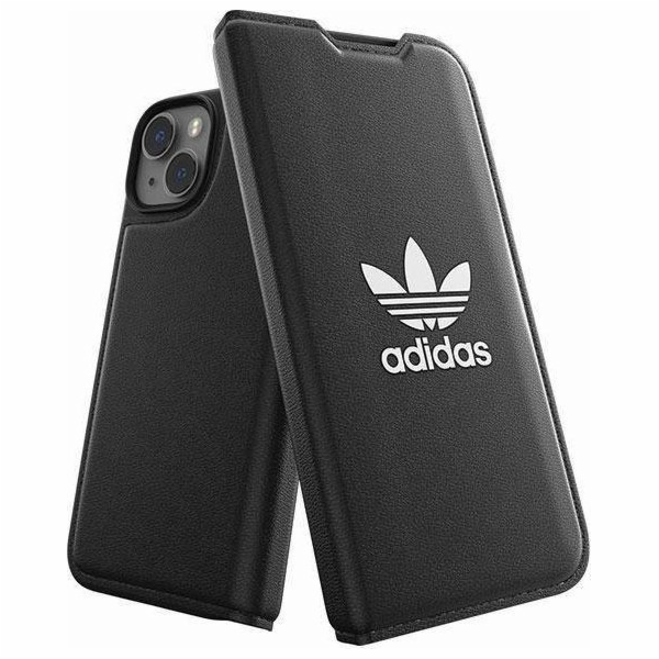 Adidas  OR Booklet Case BASIC iPhone 14 6.1" černá bílá/č...