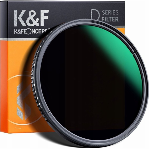 Kf filtr šedý nastavitelný ND3 - ND1000 72 mm / 72 Mm / K...